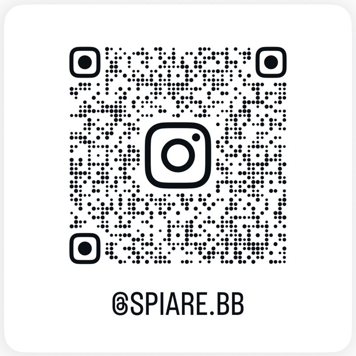 Instagram @spiare.bb のQRコード